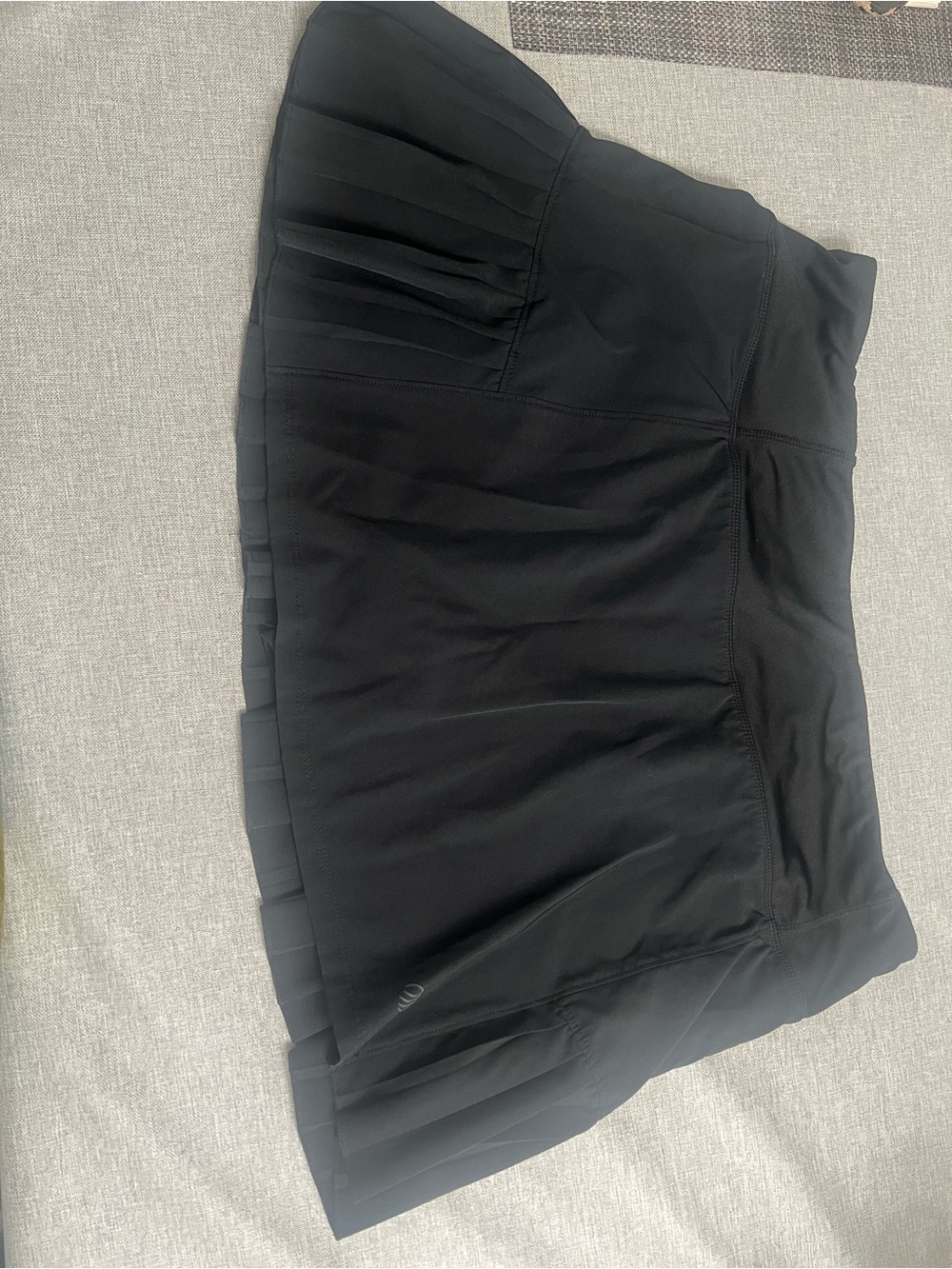 Vintage MPG Black Activewear tennis skirt with Branded Waistband